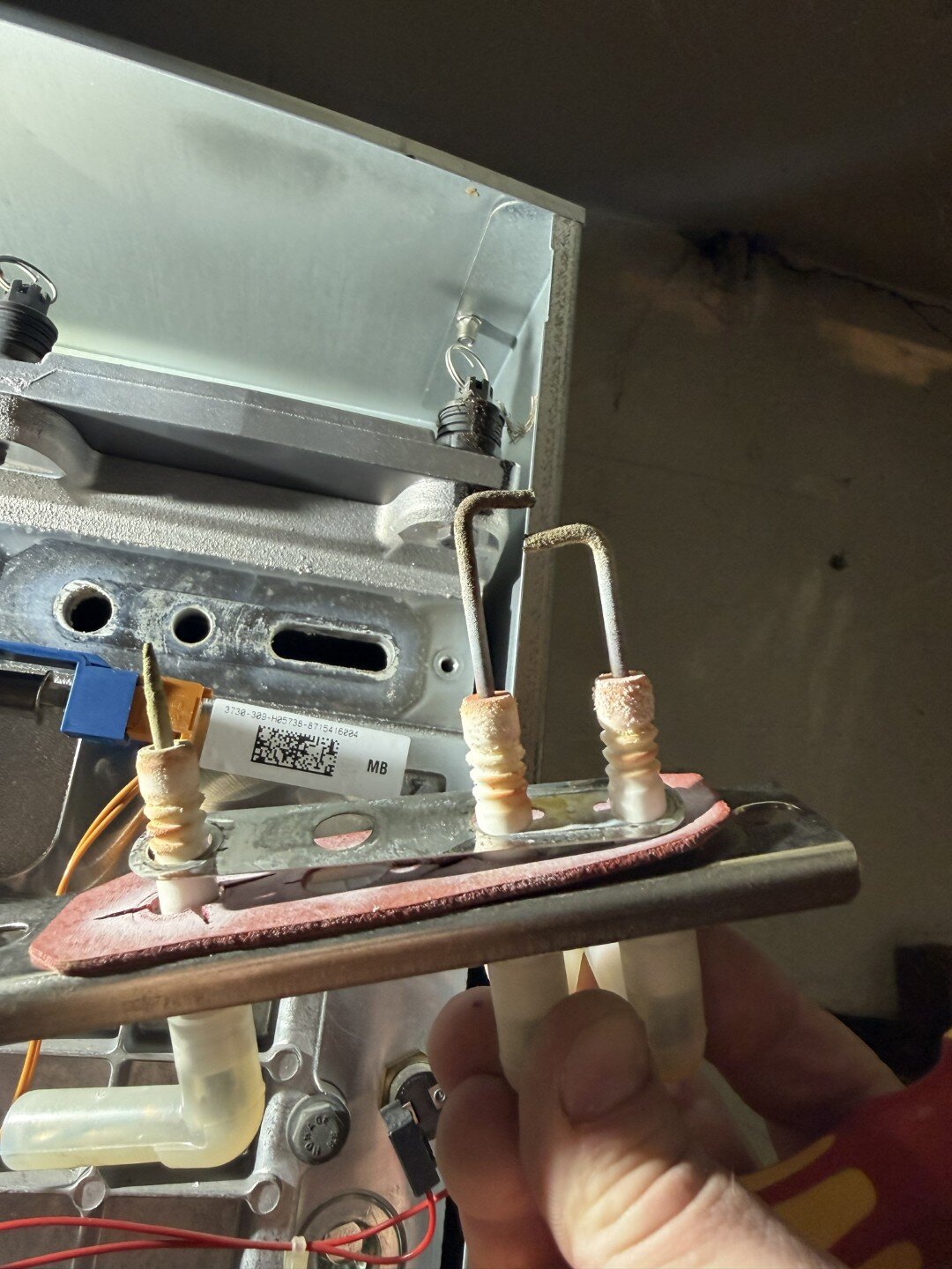 Boiler repair in Epsom fixing internal components