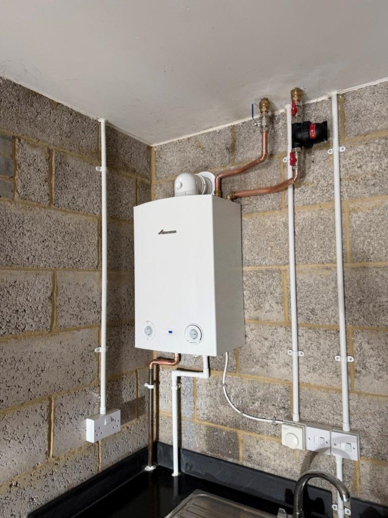 New Worcester boiler installation completed in Epsom by Adam Stapley Plumbing